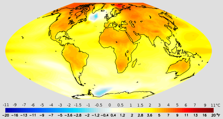 Projected_change_in_annual_mean_surface_air_temperature_from_the_late_20th_century_to_the_middle_21st_century,_based_on_SRES_emissions_scenario_A1B.png
